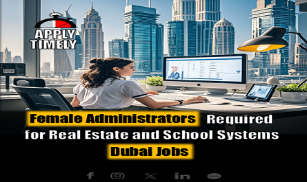 Female Administrators Dubai Jobs – Apply Now