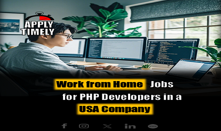 PHP Developers Required for USA Company – Apply Now Online Jobs